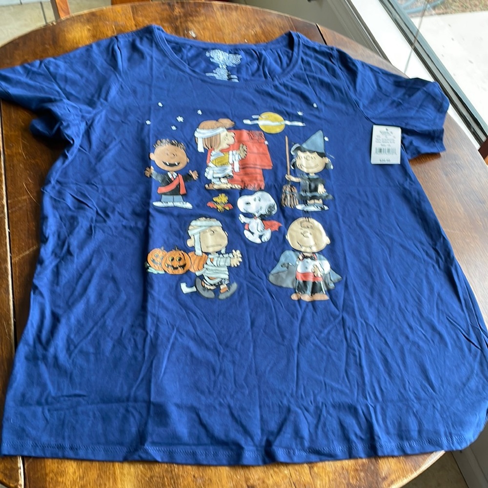 NWT peanuts Snoopy Halloween tee size 1X